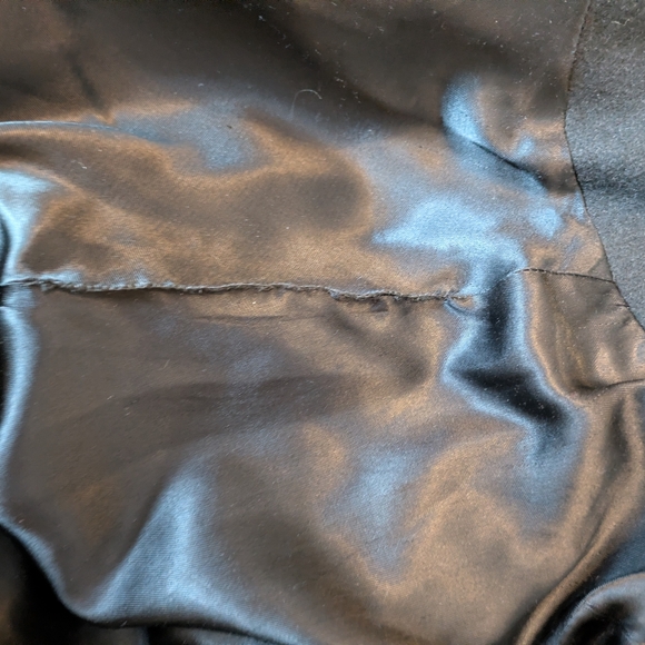 Le Chateau Charcoal Hooded Wool Coat - Picture 8 of 10